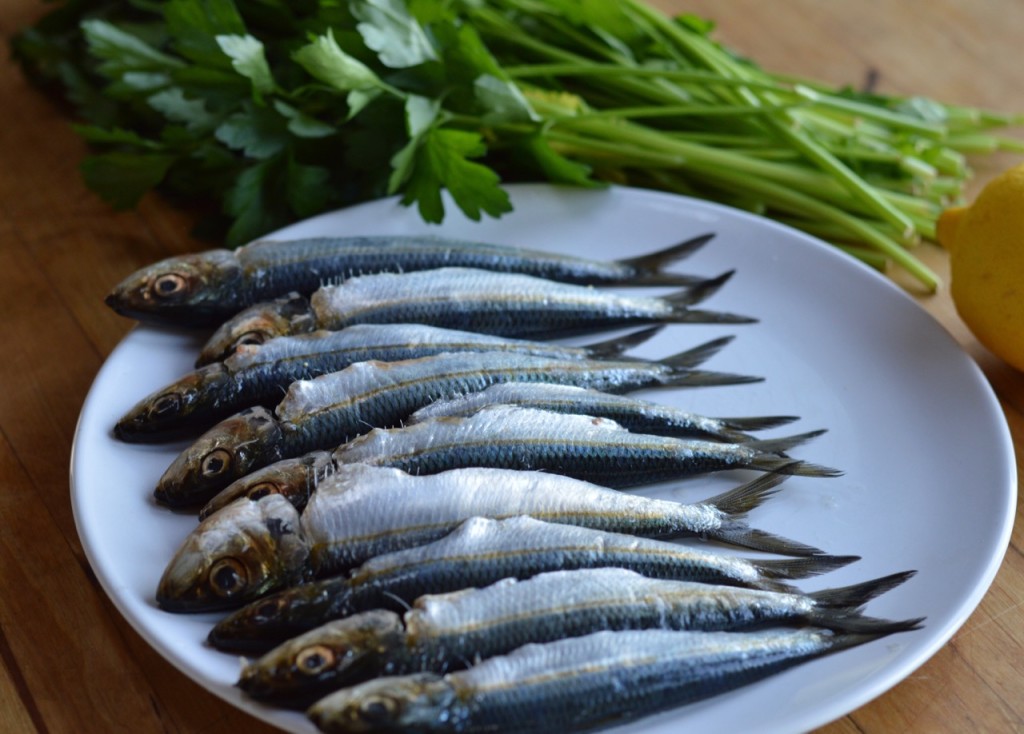 Almond Crusted Sardines with Parsley Sauce Eat Well Enjoy Life Pure