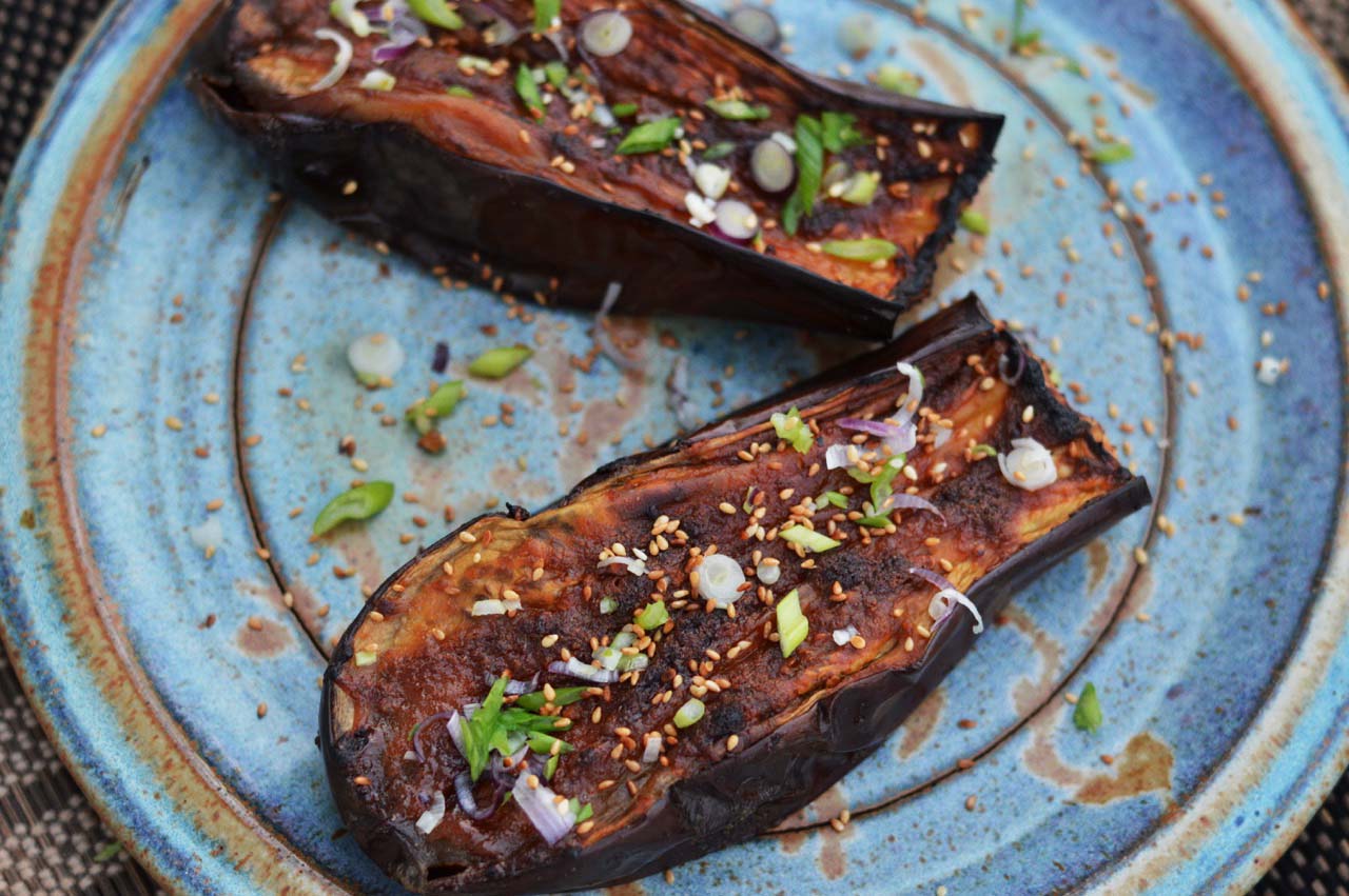 Grilled Miso Eggplant Eat Well Enjoy Life Pure Food Radiant Energy Gluten Free 9921