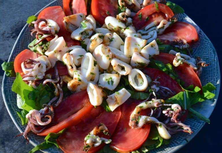 Easy Grilled Squid