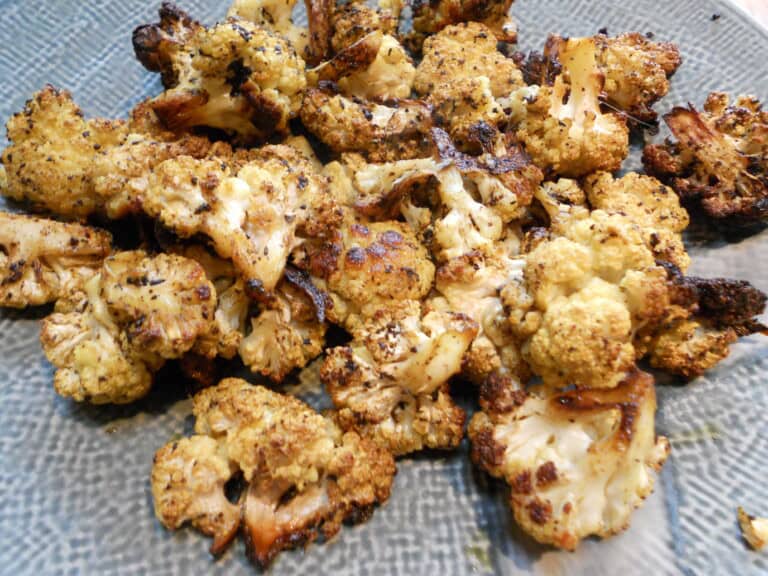 Easy Roasted Cauliflower with Healing Spices