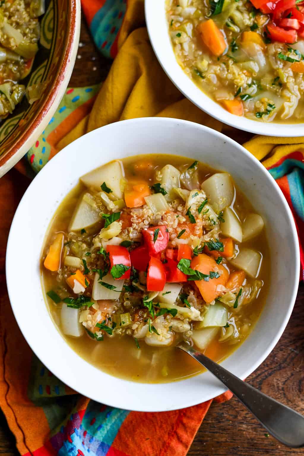 Peruvian Quinoa Soup | Eat Well Enjoy Life