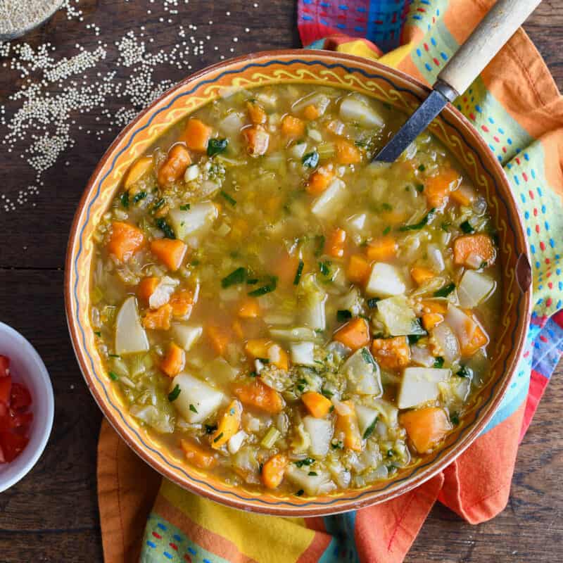 Healing Mushroom and Cabbage Soup | Eat Well Enjoy Life