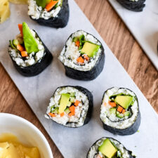 Cheater Fast Sushi and Paleo Sushi Techniques
