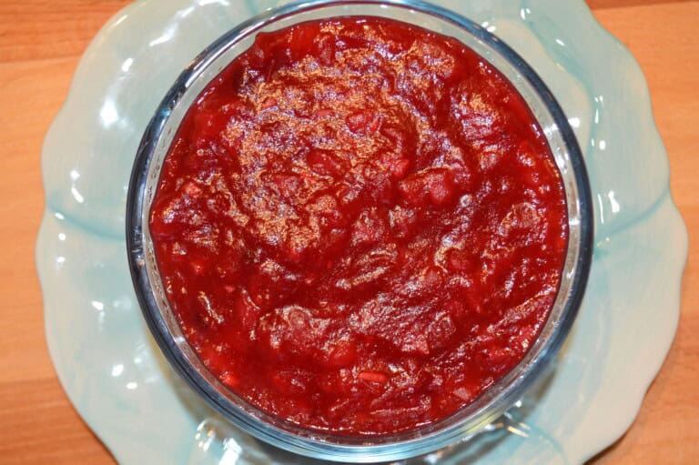 Cranberry Pear Sauce