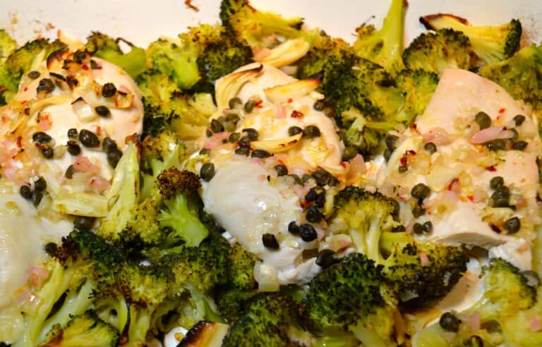 Chicken with Broccoli and Capers