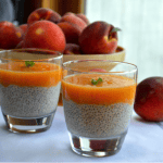 Peach Chia Pudding