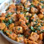 Braised Tempeh with Butternut Squash and Kale