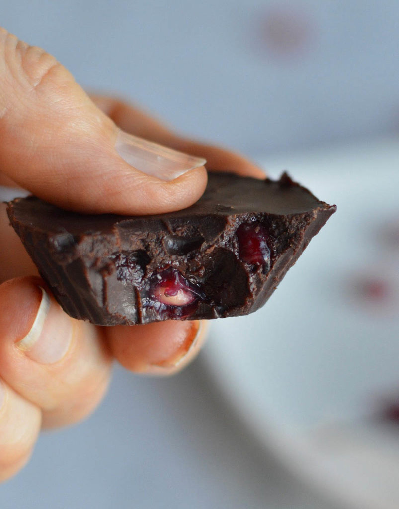Naturally Sweet Dark Chocolate Covered Pomegranates