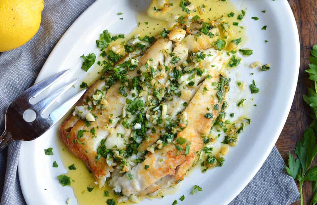 Simple Sauteed Fish with Garlic