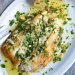 Simple Sauteed Fish with Garlic