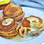 3 Ingredient Banana Almond Pancakes