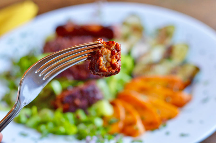 Grilled Tempeh - The Almond Eater