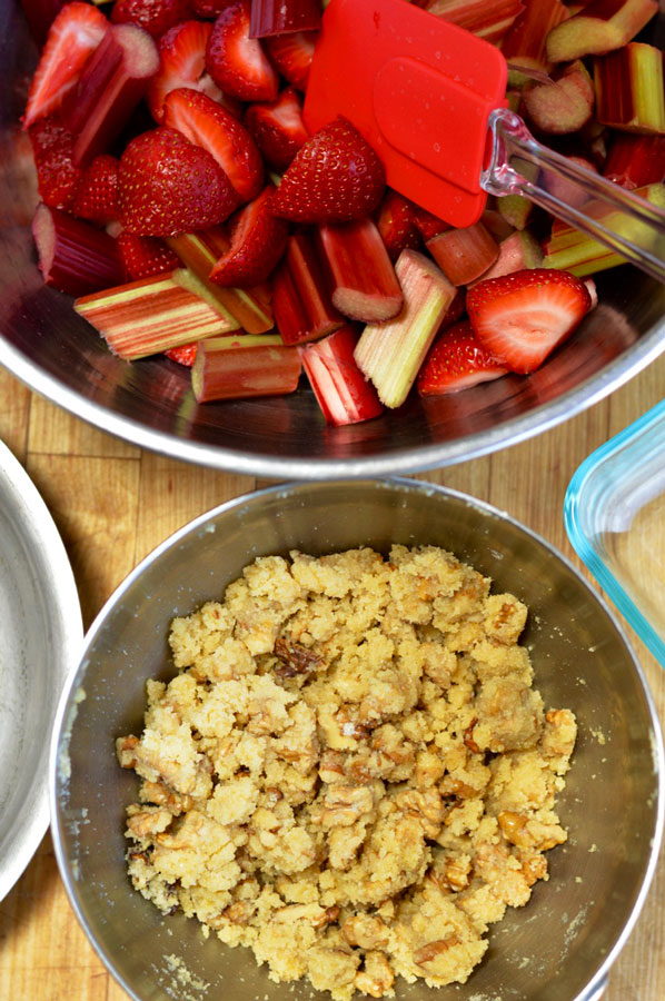 Strawberry Rhubarb Cobbler