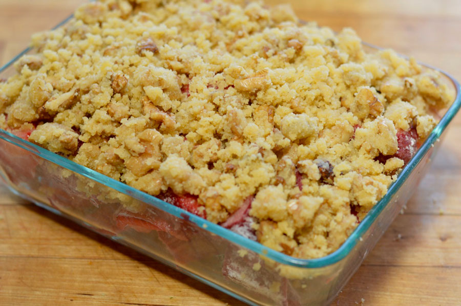 Strawberry Rhubarb Cobbler