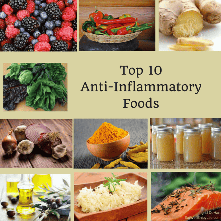 Top 10 Anti-Inflammatory Foods