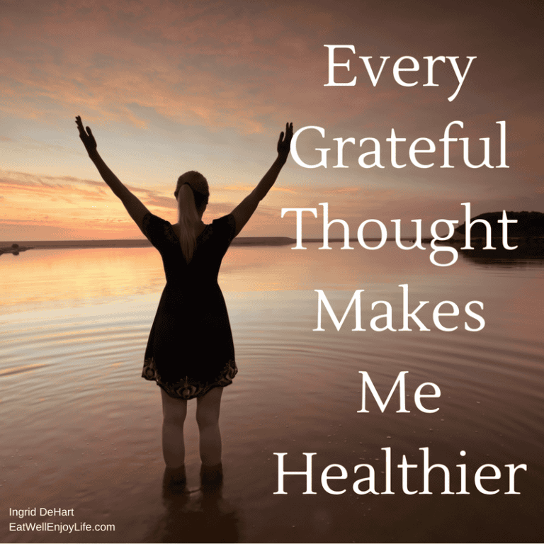 Gratitude Makes Me Healthier
