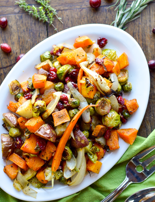 Roasted Vegetables with Herbs and Balsamic Vinegar