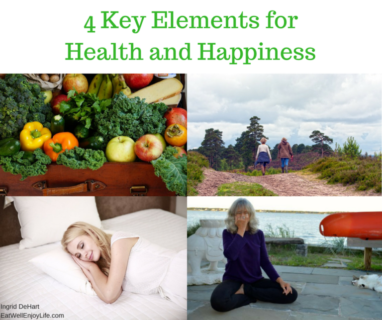 Key Elements for Health And Happiness