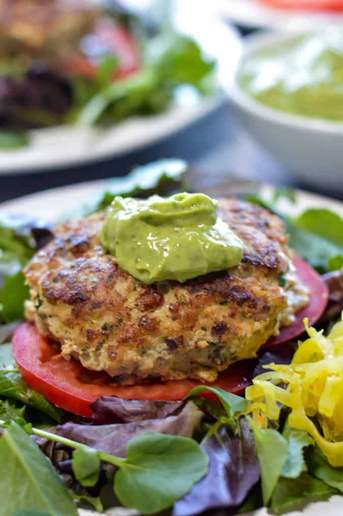 Mediterranean Turkey Burger