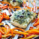 Roasted Fish with Sweet Peppers