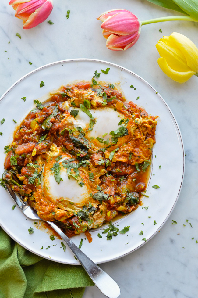 Eggs In Purgatory Plate Flowers