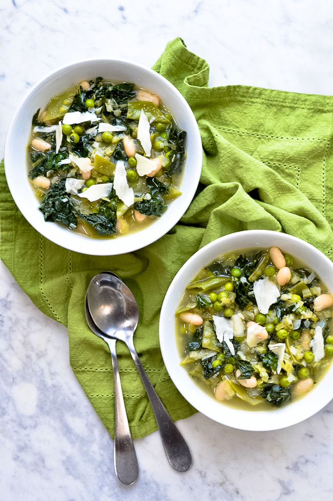 Minestrone Verde 2 bowls