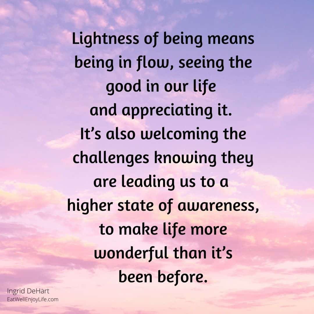lightness of being quote