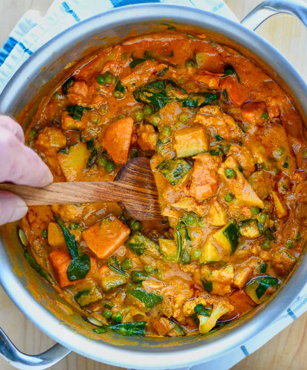Indian Vegetable Stew Pot