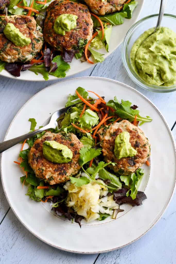 Kale Mushroom Turkey Burgers | Eat Well Enjoy Life