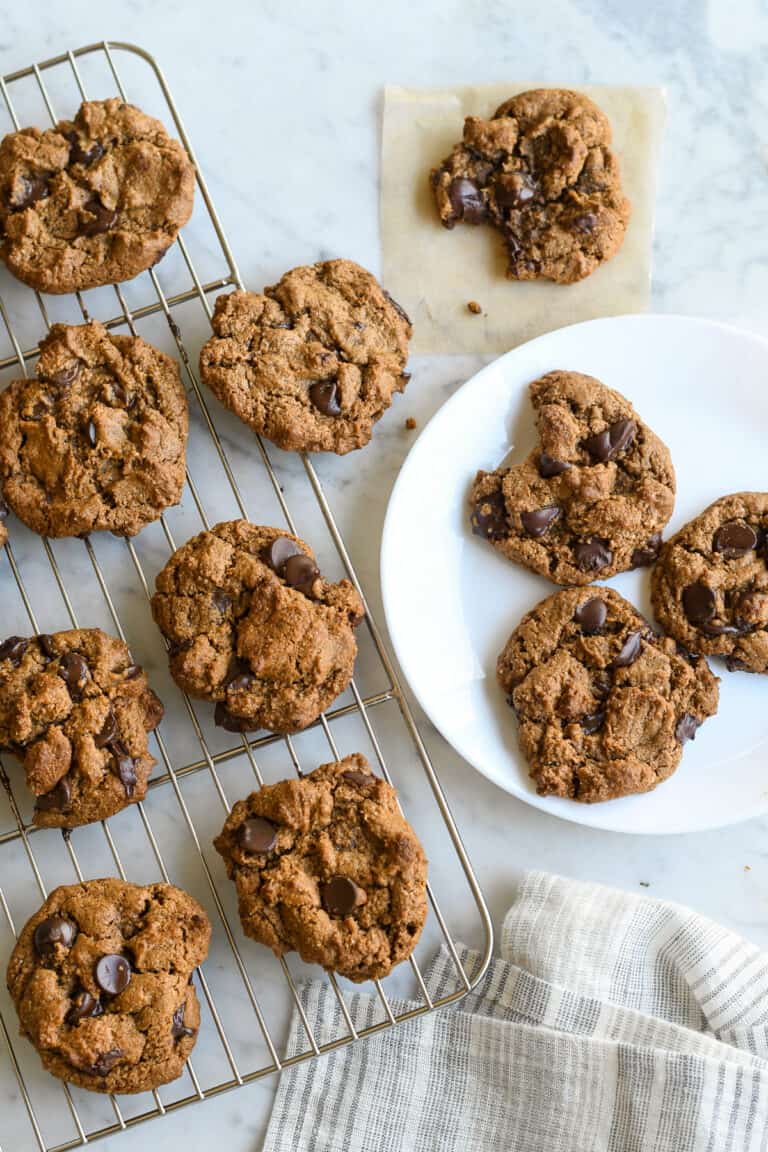 Soft & Chewy Paleo Chocolate Chip Cookies