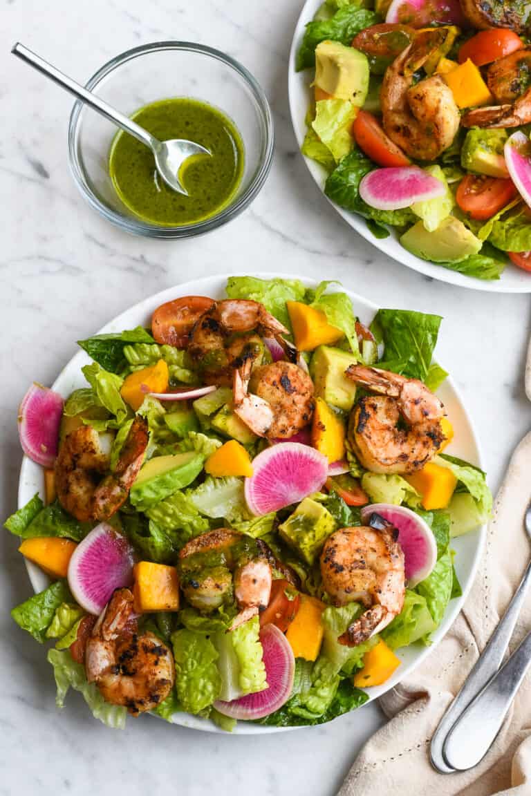 Shrimp Salad with Mango and Avocado