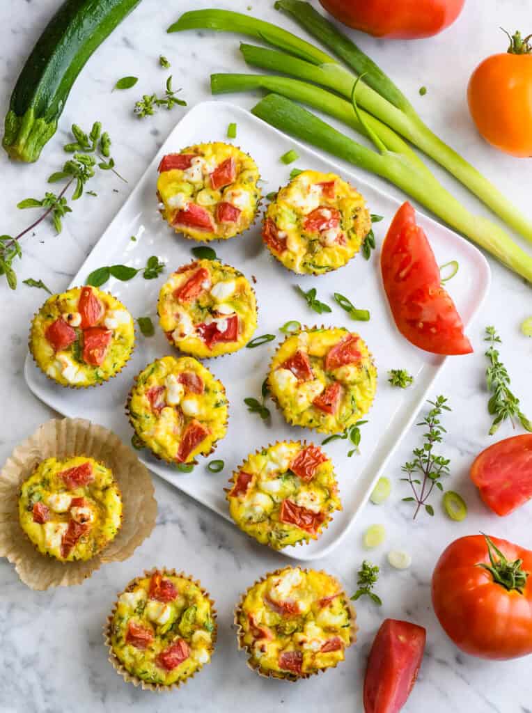 Mini Frittata (Vegetarian) | Eat Well Enjoy Life