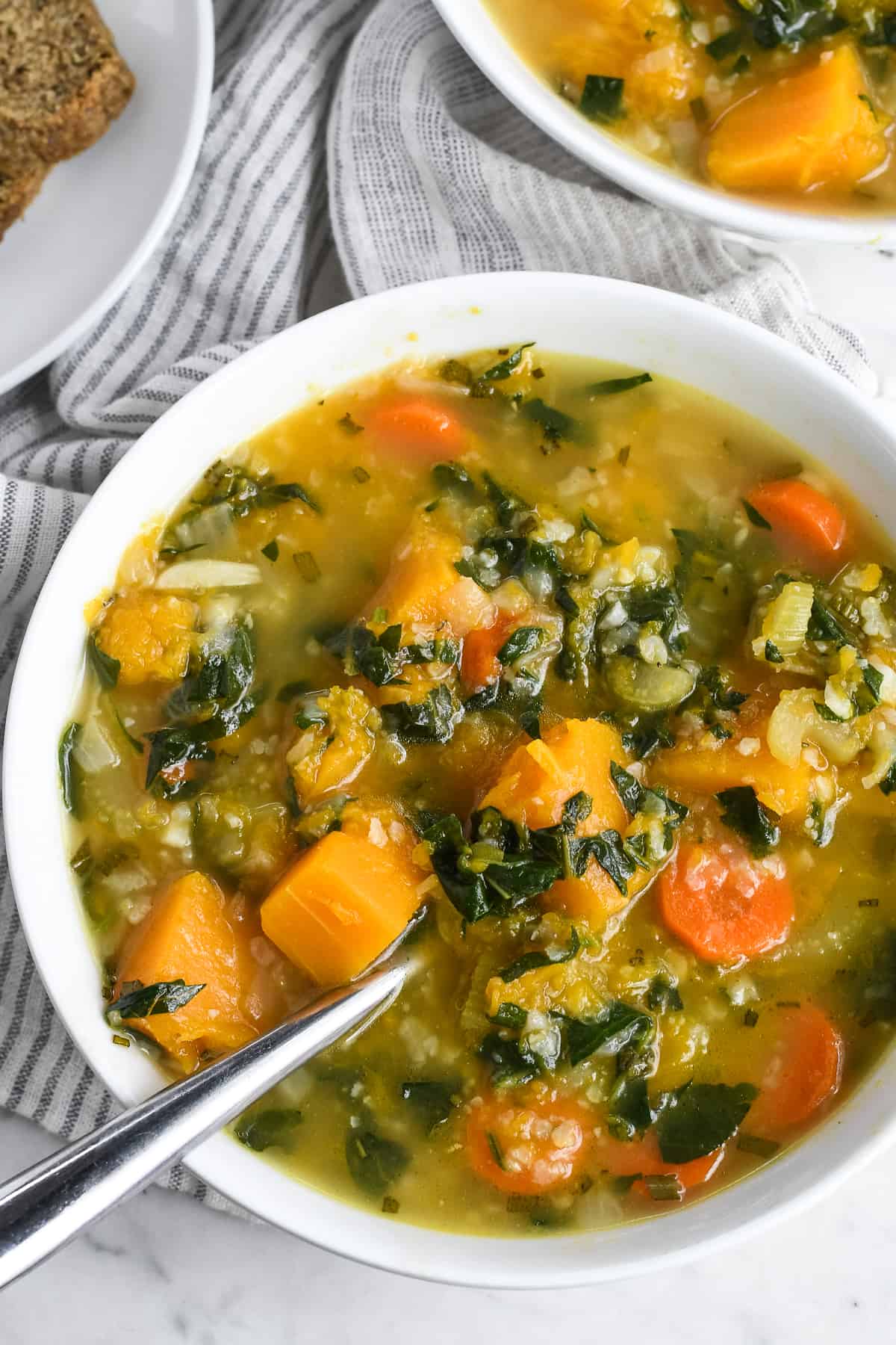 Butternut Squash Vegetable Soup | Eat Well Enjoy Life