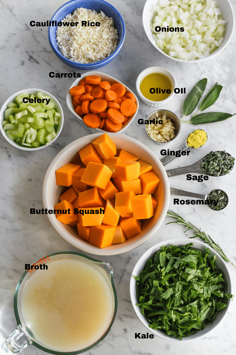 Butternut Squash Vegetable Soup | Eat Well Enjoy Life