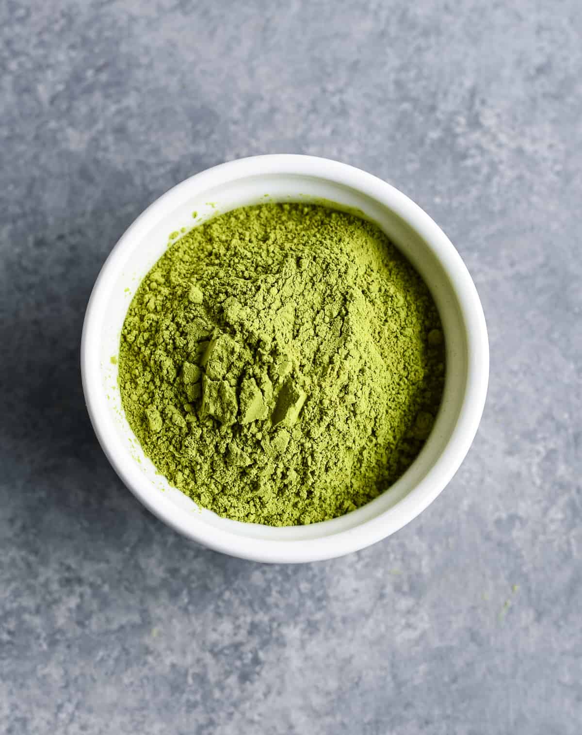 Easy Homemade Matcha Latte matcha in a bowl