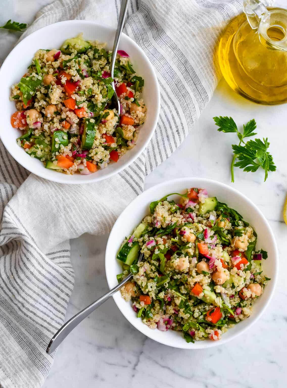 Picture of High Protein Quinoa Salad | Eat Well Enjoy Life