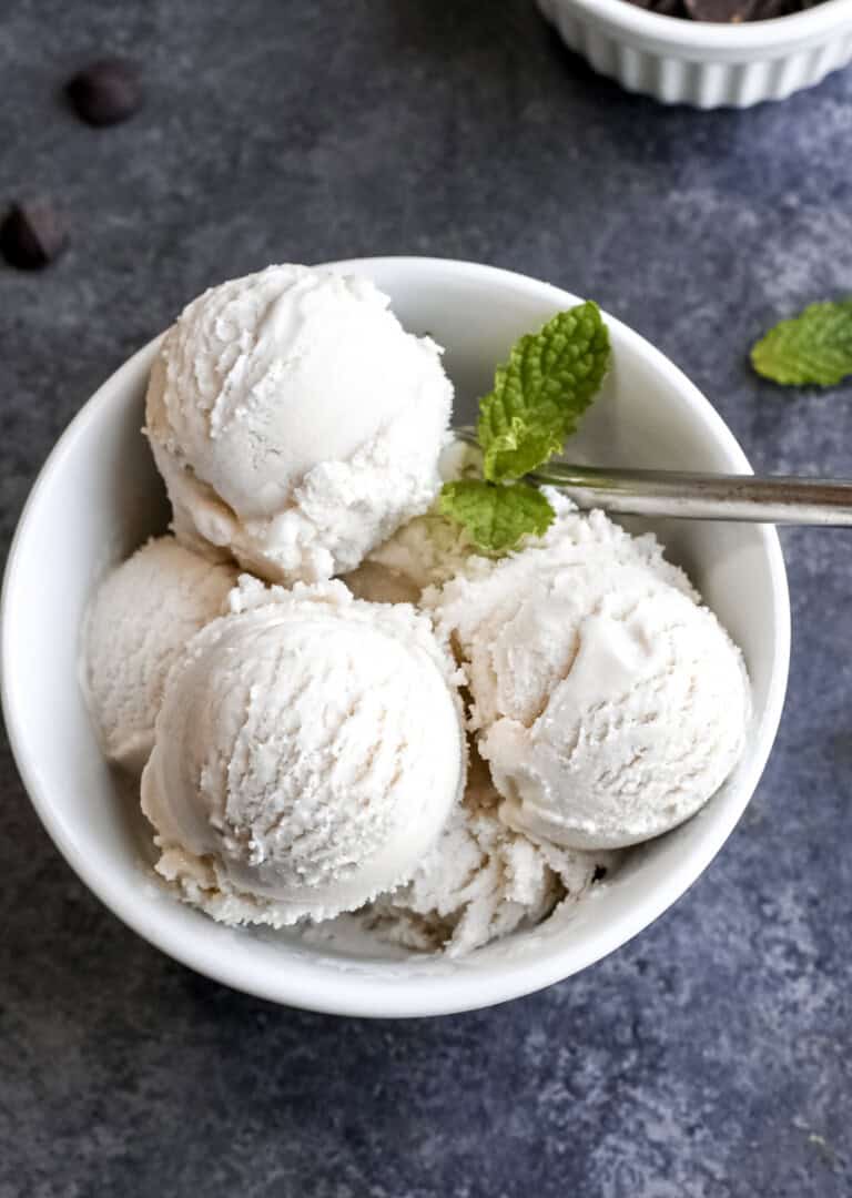 4 Ingredient Paleo Ice Cream (Vegan)