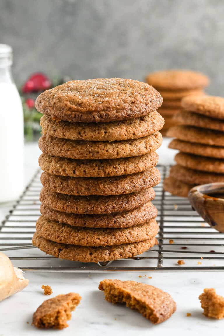 Fresh Ginger Cookies (Gluten Free, Paleo)