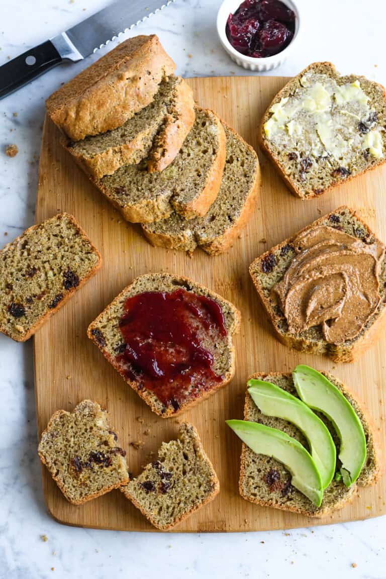 Cinnamon Raisin Bread (Paleo Gluten Free)