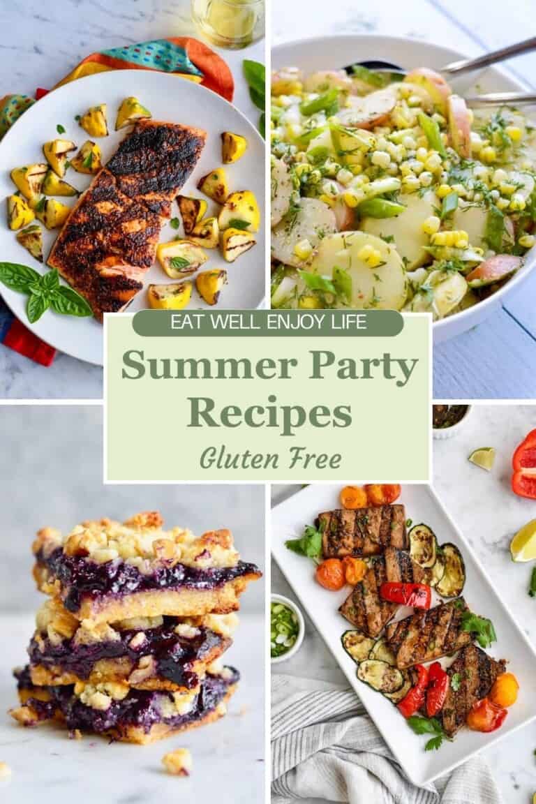 Summer Party Recipes (Gluten Free)