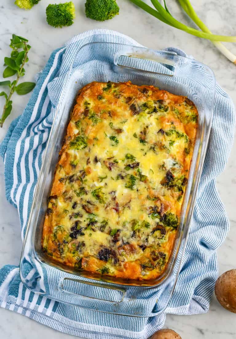 Make-Ahead Breakfast Casserole – High Protein
