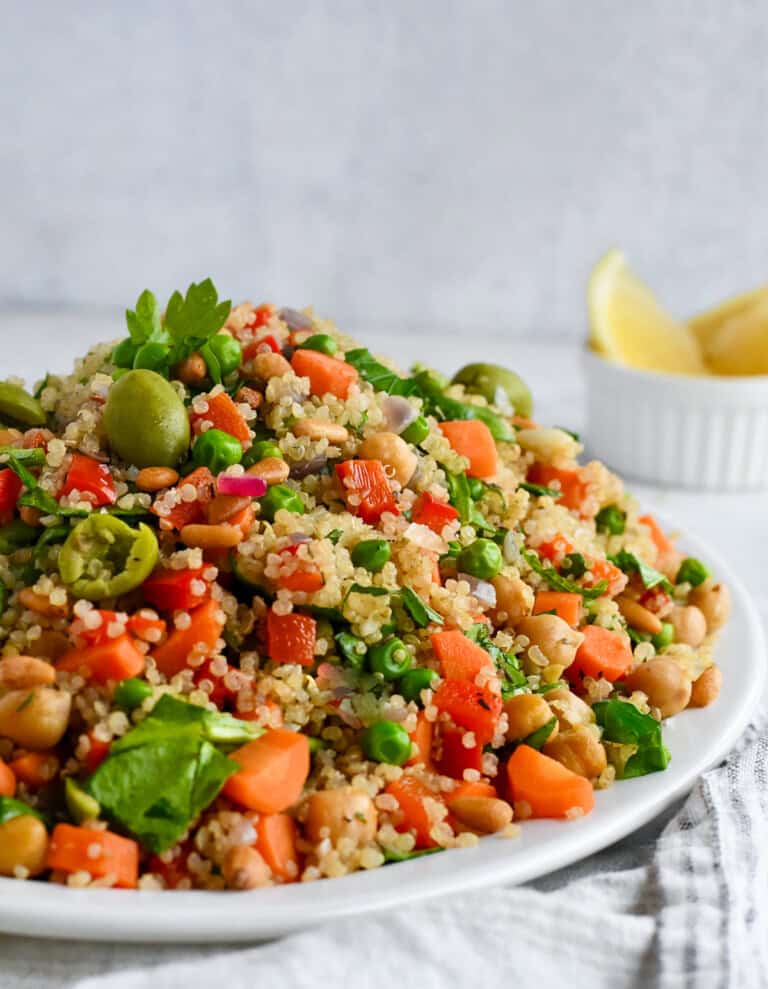 Mediterranean Quinoa with Vegetables