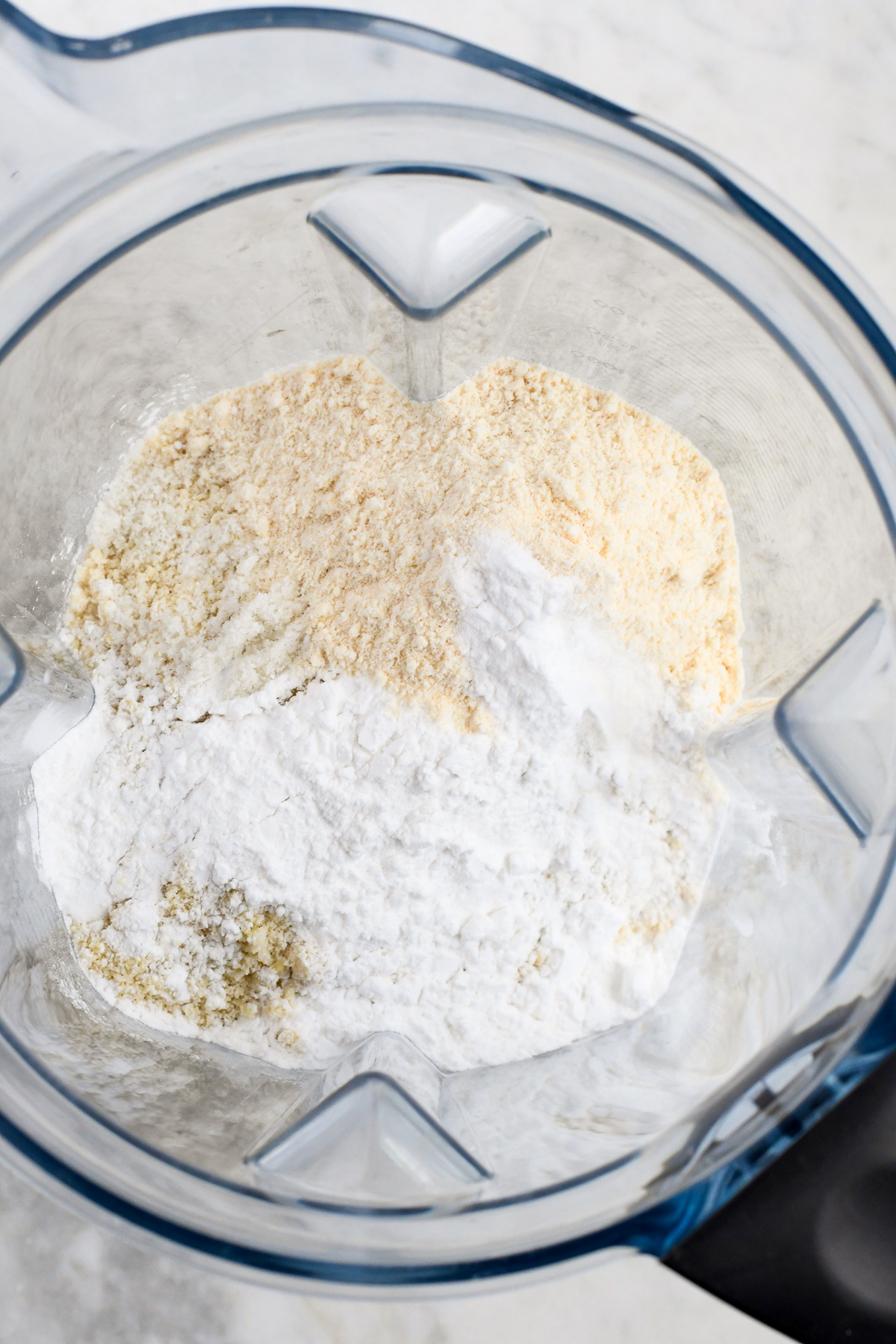 Easy Paleo Seed Bread (Gluten Free) dry ingredients in the blender