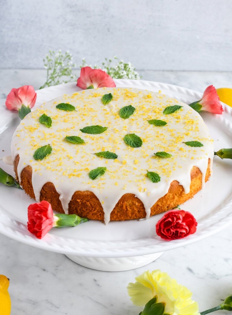 Moist Almond Flour Lemon Cake (Gluten Free)
