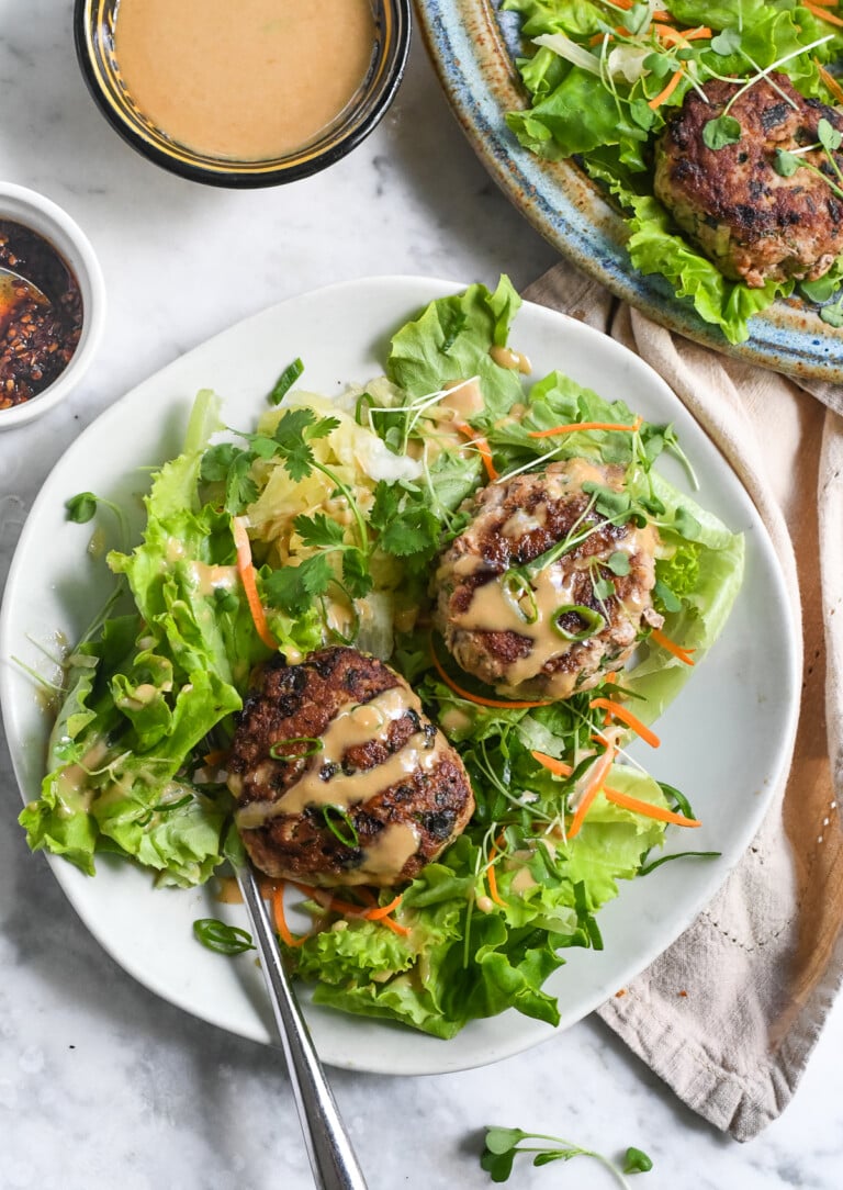 Juicy Asian Turkey Burgers (30-Minute Recipe)